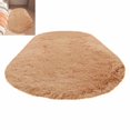 thumbnail image 1 of FEOLGEHLY Fluffy Oval Rug, Soft Area Rugs for Room, Play Mat for Living Room, Non Slip Circle Rug for Bedroom, Shag Plush Carpets for Dorm, Room Decor(24"x63"), 1 of 6