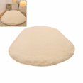 thumbnail image 1 of FEOLGEHLY Fluffy Oval Rug, Soft Area Rugs for Room, Play Mat for Living Room, Non Slip Circle Rug for Bedroom, Shag Plush Carpets for Dorm, Room Decor(24"x63"), 1 of 6