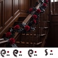 thumbnail image 1 of FEOLGEHLY Halloween Decorations, Thanksgiving Decorations, Thanksgiving Halloween Garland, Halloween Decorations Outdoor Indoor, Halloween Celebrate Flower Garland for Wall Door Mantel (A), 1 of 6