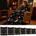 thumbnail image 1 of FEOLGEHLY Halloween Throw Blanket, Fleece Blanket, Soft Throw Blanket For Couch, Flannel Throw Blankets Clearance, Sofa Throw Blanket for Home Office Halloween Decorations 59.1 x 78.7 in (E), 1 of 9