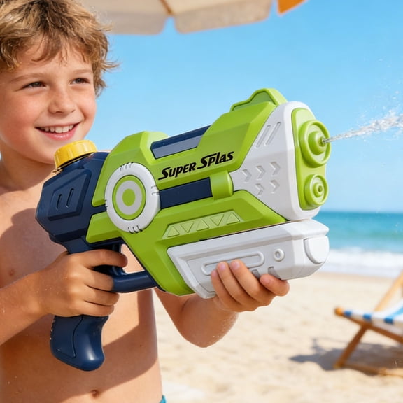 FEOLGEHLY High Capacity Cute Fast Fill Water Blaster, Water Gun for Adults, Super Soakers Summer Beach Pool Water Fighting Gear, Bulk Party Favors for A-gedd 5-16