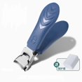 thumbnail image 1 of FEOLGEHLY Large Wide Jaw Opening Nail Clipper, Heavy Duty Fingernail & Toenail Cutter for Thick Nails, Practical Nail Trimmer for Men, Women, Adults and Seniors, Blue, 1 of 1