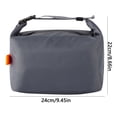thumbnail image 1 of FEOLGEHLY Lunch Bag Lunch Box for Women Men, Lightweight Insulated Lunch Tote, Compact Lunch Cooler for Work Office, High Capacity Reusable Picnic Tote Containers for Outdoor Travel, Gray, 1 of 2