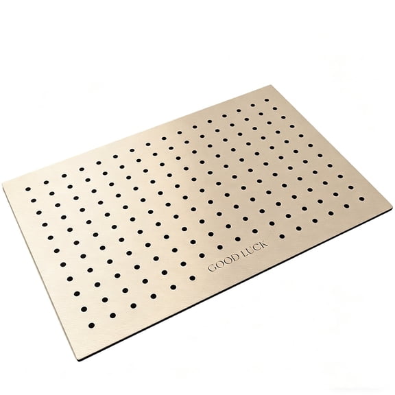 FEOLGEHLY Luxurious Feel Floor Mats, Super Absorbent Bath Mats, Non Slip Bathroom Rug, Durable & Stain-Resistant Easy to Clean for Kitchen Bathroom Toilet Bedroom 19.6x31.4 in