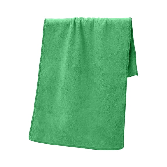 FEOLGEHLY Microfiber Car Wash Towels, 30x60cm Green, 4-Pack, Super Absorbent, Lint-Free, Scratch-Free, Reusable & Washable for Car Detailing, Cleaning Kit & Supplies