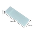 thumbnail image 1 of FEOLGEHLY Pencil Box, Sturdy Plastic Cute Pencil Case Pouch, Transparent Snap-Tight Pen Case with Large Capacity, Stackable Organizer for Business Trips, Desk & Workspace Storage, 1 of 2