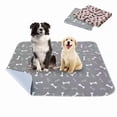 thumbnail image 1 of FEOLGEHLY Pet Pee Pads, Reusable Puppy Dog Cat Pee Bed Pad Carpet, Washable Pee Pads for Dogs, Waterproof and Leak-Proof,Non-Slip Base Training Pad Suitable for Home 16×24 in (B), 1 of 7