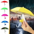thumbnail image 1 of FEOLGEHLY Phone Umbrella, Mini Umbrella, Phone Umbrella Suction Cup Stand, Umbrella for Phone with Universal Adjustable Phone Holder, for Outdoor Mobile Phones Anti Sun&Rain, Blue, 1 of 3