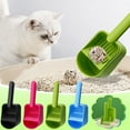 thumbnail image 1 of FEOLGEHLY Plastic Cat Litter Scoop, Multi-Functional Litter Scoop, Cat Poop Scooper, Cat Scooper For Litter Box, Cat Scooper, Pet Waste Scoop Cat Litter Shovel Pet Cleaning Tool (Hot Pink), 1 of 4