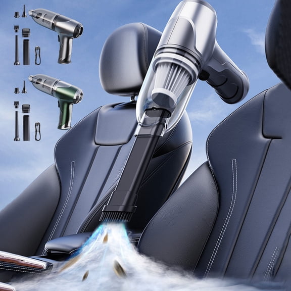 FEOLGEHLY Portable Handheld Vacuum, Car Vacuum Powerful Suction Portable Cordless Vacuum Cleaner, 9000Pa Wireless Home Pro Hand Held Vacuum Strong Suction for Car, Home, Office, Pet, Gray