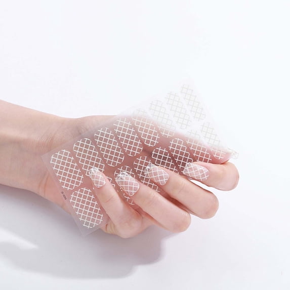 FEOLGEHLY Press on Nails Short for Women - Cute Short Square Nail Tips, Gel Nail Polish Glitter Self-Adhesive Stickers, Eco-Friendly, Easy to Apply, Perfect for DIY Nail Art, Home & Salon Use