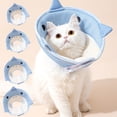 thumbnail image 1 of FEOLGEHLY Recovery Collar Soft Elizabethan Collar for Dogs Cats After Surgery Anti-Lick Anti-Bite Protective Pet Cone Adjustable Multiple Sizes (S), 1 of 10