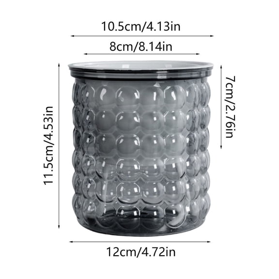 FEOLGEHLY Self Watering Pots for Indoor Plants, Plastic Planters for Outdoor Plants with Saucer Drain Hole Water Reservoir and Fill Lines, for Home Patio Yard or Deck Decor, Gray