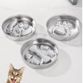 thumbnail image 1 of FEOLGEHLY Slow Feeder Dog Bowl, Stainless Steel Dog Slow Feeder Food Bowl, Metal Non-Slip Lick Plate Puppy Cat Food Holder for Small & Medium Sized Breeds, Slows Down Pets Eating, 1 of 8