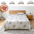 thumbnail image 1 of FEOLGEHLY Small/Twin/Full/Queen/King Sheets 91x98in Microfiber Flat Bed Sheets Only Bed Sofa Cover Washable Wrinkle Free Deep Pocket Sheets, Non-slide Breathable Cooling Bed Sheets(XL), 1 of 8