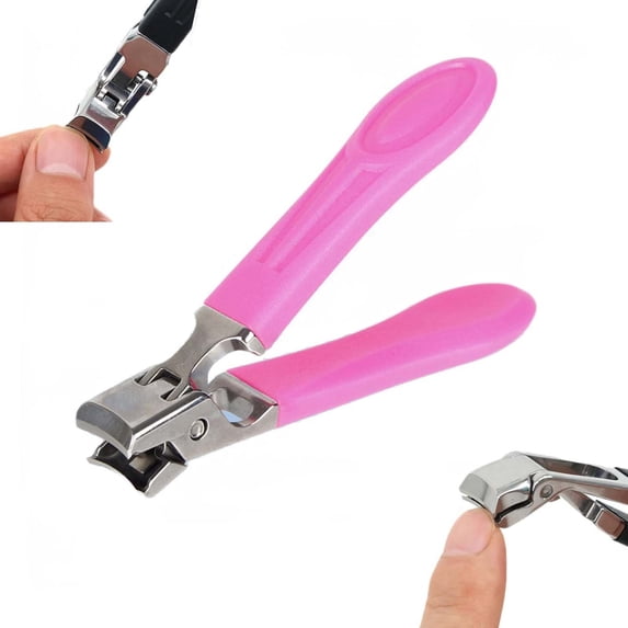 FEOLGEHLY Stainless Steel Nail Clipper, Large Wide Jaw Opening Anti-Splash Nail Cutter, Heavy Duty Fingernail & Toenail Clippers for Thick Hard Nails, Nail Trimmer for Men Women Adults and Seniors