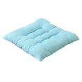 thumbnail image 1 of FEOLGEHLY Thickened Soft Office Seat Cushion Chair Pads Patio Outdoor Home Decor Indoor Dining Chairs Cushion Blue Grid 20"x20", 1 of 3