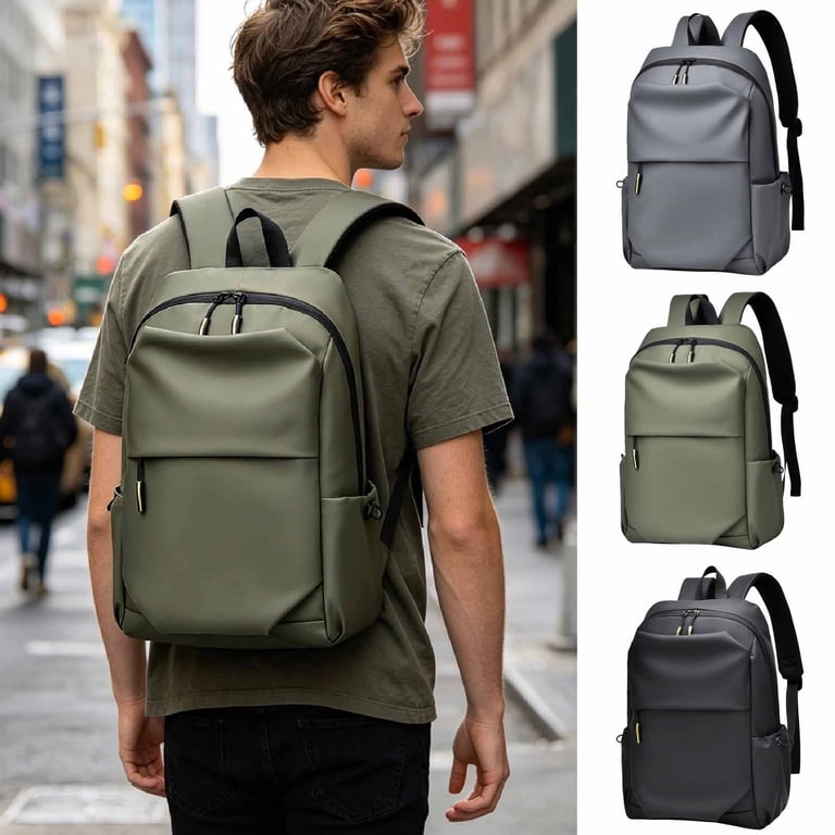 big backpack with laptop compartment SHRRADOO Extra Large Travel for Men, Work College Backpacks on Spinner Noé