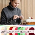 thumbnail image 1 of FEOLGEHLY Wool Balls Soft Combed 5 Strands of Milk Cotton Yarn Ball, Acrylic Thread Yarn Skeins Bulk for Crocheting & Chunky Hand Knitting, DIY Crafts for Hat, Scarf, Sweater, Blanket, 1 of 7