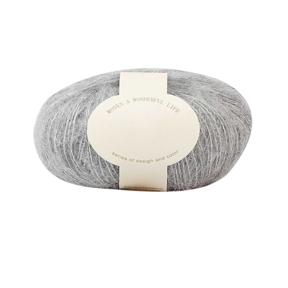 FEOLGEHLY Wool Balls Soft Combed Milk Cotton Crochet Yarn Ball, 0.22lb Medium Thick Acrylic Yarn Skeins Bulk for Hand Knitting, DIY Crafts for Hat, Scarf, Sweater, Blanket
