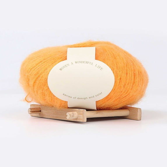 FEOLGEHLY Wool Balls Soft Combed Milk Cotton Crochet Yarn Ball, 0.22lb Medium Thick Acrylic Yarn Skeins Bulk for Hand Knitting, DIY Crafts for Hat, Scarf, Sweater, Blanket
