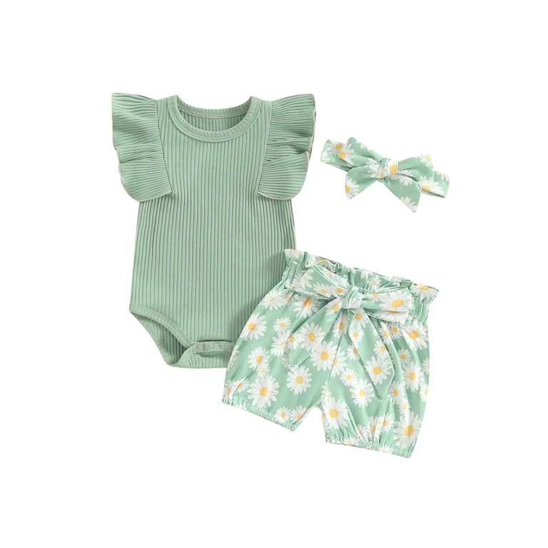 Solid Ribbed Romper Solid Ribbed Romper