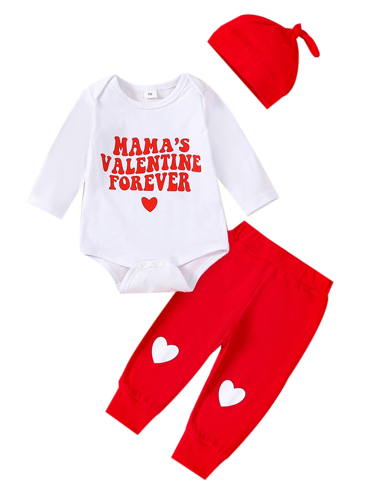 Heart Shape Amazon First Valentine's Day Outfit Boy Aunavey My