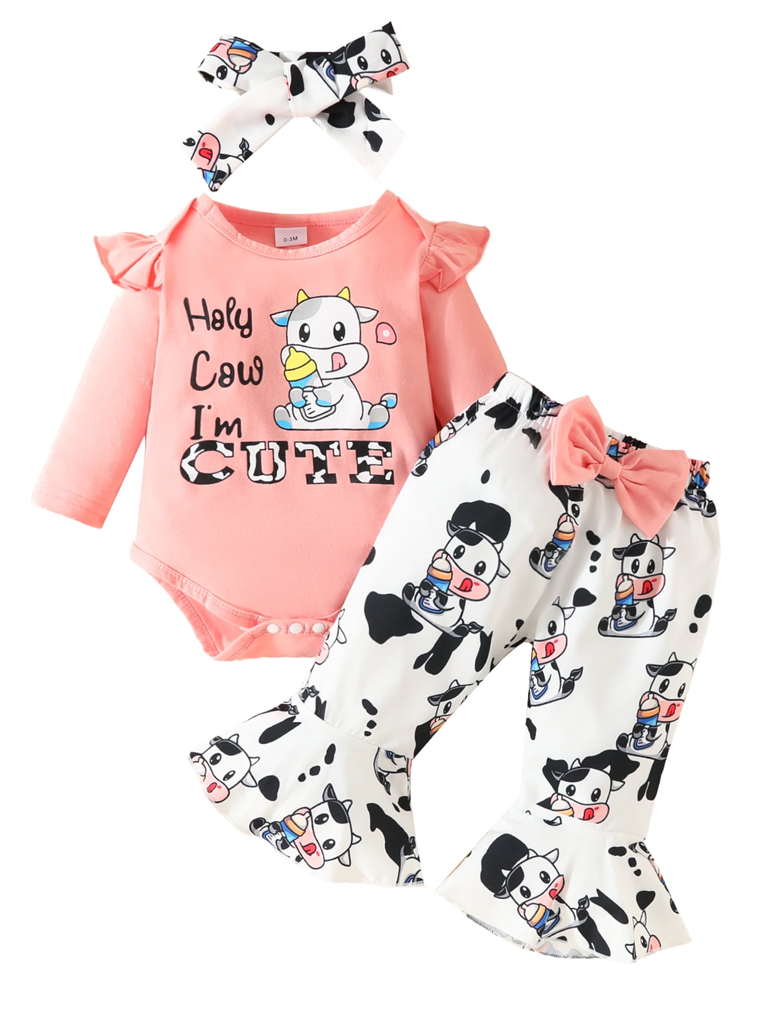 Autumn Arrival Baby Unisex Long Sleeves Casual Pattern Crew Neck bodysuit and Pants Clothing Sets