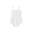 thumbnail image 1 of FEORJGP Kids Baby Girls One-piece Rompers 0 3M 6M 12M 18M 24M Toddler Sleeveless Cami Jumpsuits Pleated Solid Bodysuit Infant Fashion Simply Cute Summer Clothes for Casual Daily, 1 of 7