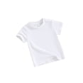 thumbnail image 1 of FEORJGP Kids Boys Summer Basic T-shirt Toddler Baby Short Sleeve Shirt Crew Neck Tops Solid Clothes for Casual Daily, 1 of 9