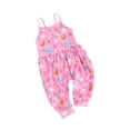 thumbnail image 1 of FEORJGP Kids Girl Easter Rompers Toddler Baby Sleeveless Jumpsuits Slip Overalls Bunny Print Suspender Pants Spring Summer Outfit Daily, 1 of 9