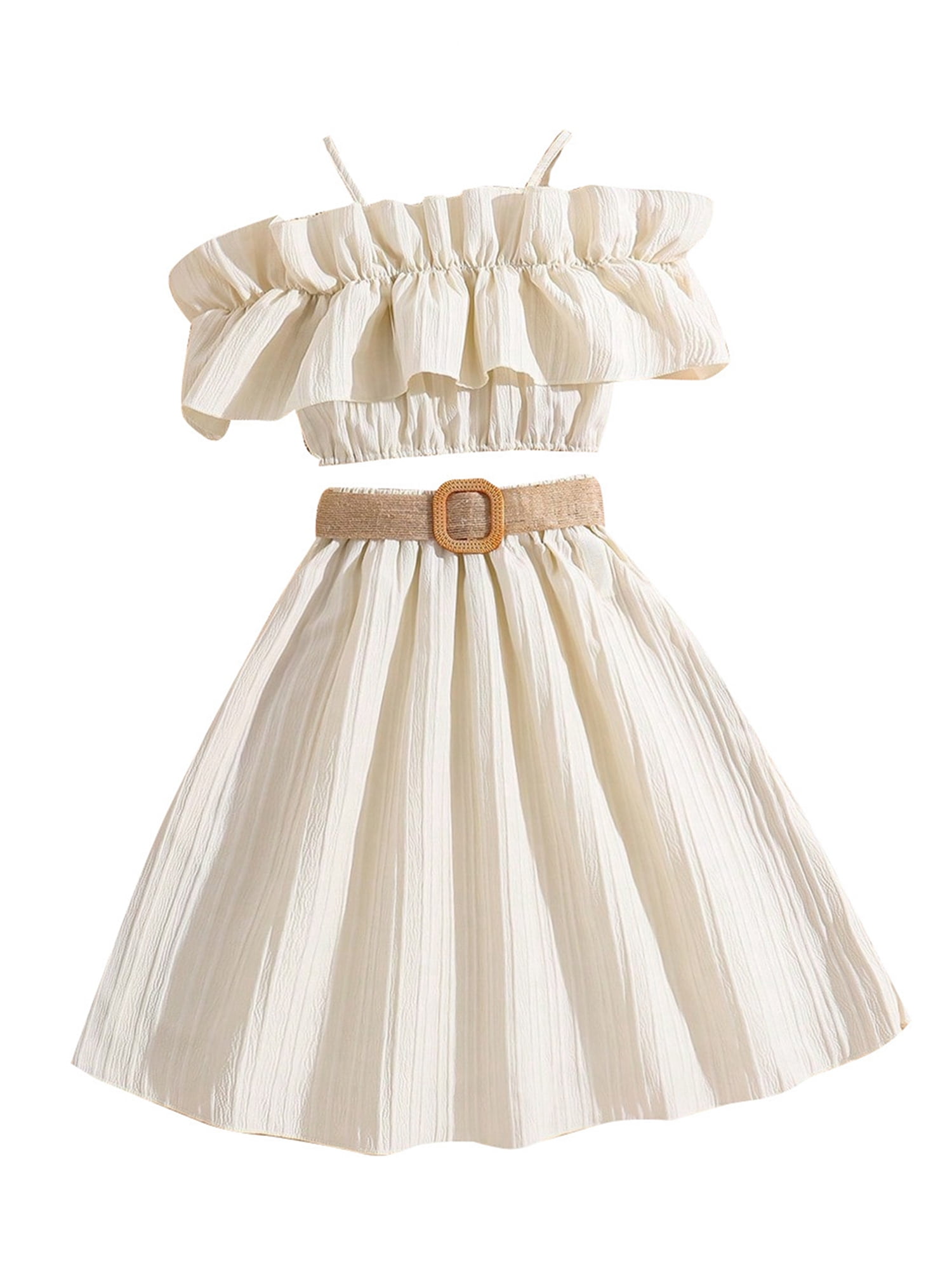 FEORJGP Kids Girls 2PCS Summer Clothes 8Y 9Y 10Y 11Y Off