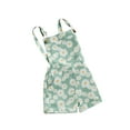thumbnail image 1 of FEORJGP Kids Girls Summer Jean Overalls 6M 1T 2T 3T 4T 5T 6T Toddler Baby Sleeveless Jumpsuit Daisy Print Adjustable Strpas Romper Imitation Denim Shortall Infant Cute Casual Clothes, 1 of 9