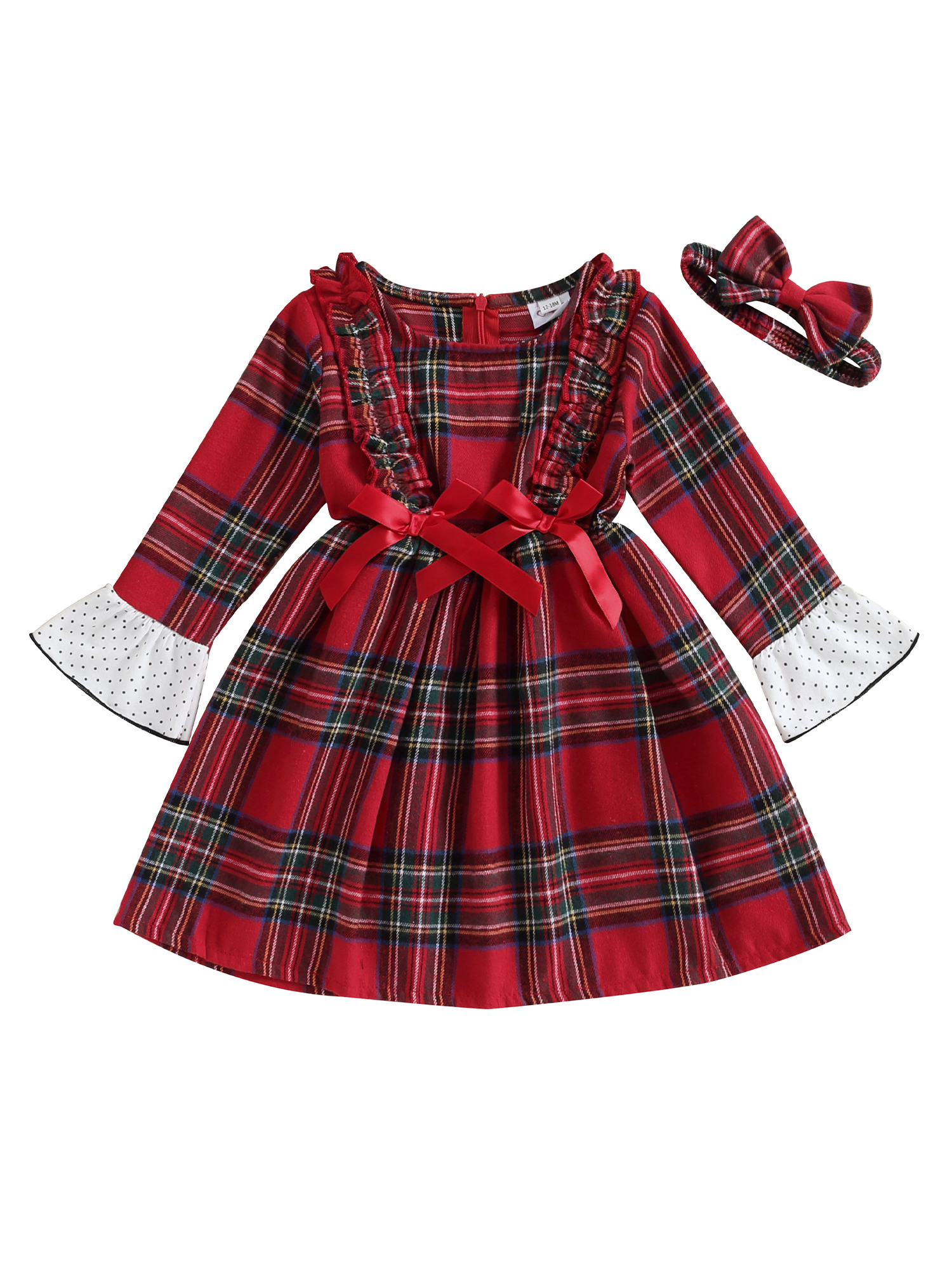 Summer Hot Selling Baby Kids Girls Princess Sleeveless Plaid Dress