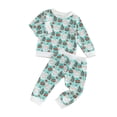 thumbnail image 1 of FEORJGP Newborn Baby Easter Clothes Infant Girls Boys Long Sleeve Sweatshirt BunnyEgg Print Jumpers Crew Neck Pullover Tops with Elastic Long Pants Toddlers 2Pcs Loose Casual Cute Daily Outfit, 1 of 9