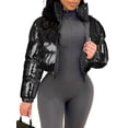 thumbnail image 2 of Shiny Down Cotton Padded Coat Women's Winter Clothes Lady Warm Fashion Jacket - Woman Jacket And Woman Coat Price 2 of 14