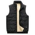 thumbnail image 1 of FEOYA Fleece Body Warmers for Mens Winter Waistcoat Windproof Sleeveless Jacket Warm Gilet Thermal Vest Outdoor Gilets Thick Outerwear for Fishing Photography Hiking Hunting 3XL, 1 of 6