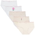 thumbnail image 1 of FEOYA Girl Soft Underwear Cute Underpants Cotton Panties Kids Breathable Underwear Comfortable Brief with Bow Embroidered Panties Lace Trimmed Panties 5 Pack XL, 1 of 6
