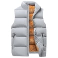 thumbnail image 1 of FEOYA Men's Winter Gilet Thermal Waistcoat Windproof Sleeveless Jacket Warm Body Warmer Fleece Lined Gilet Outerwear Vest Stand Collar Padded Outdoor Vest with Pockets for Fishing Hiking XL, 1 of 6