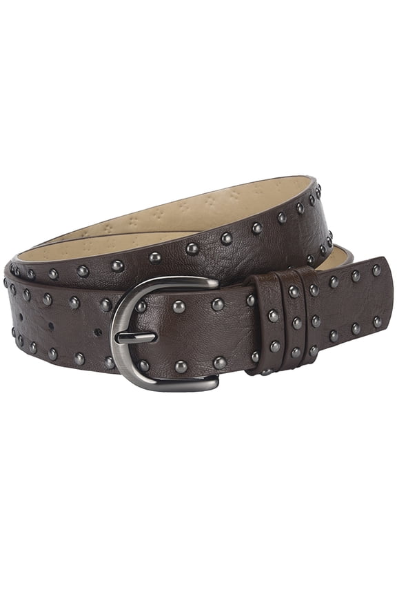 Women Leather Rivets Belts Ladies Studded Gothic Belts Adjustable Steampunk Belts Fashion Vintage Belts PU Leather for Jeans Rocker Outfits Goth Clothing Costume