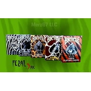 FERAL 5 Pack Bicycle Playing Cards