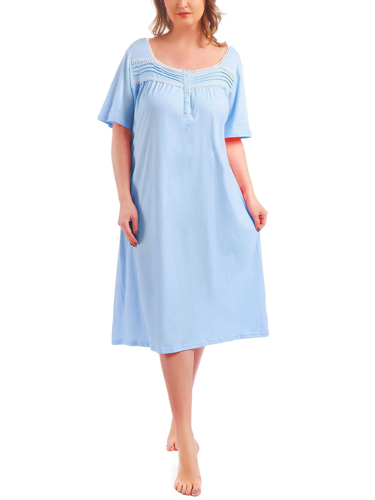 feremo-100-cotton-plus-size-nightgowns-for-women-short-sleeve-ladies