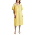 thumbnail image 1 of FEREMO 100% Cotton Plus Size Nightgowns for Women Short Sleeve Ladies Sleepwear, 1 of 5