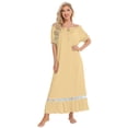 thumbnail image 1 of FEREMO Plus Size Long Sleep Shirt Womens Sleepwear for Women, 1 of 4