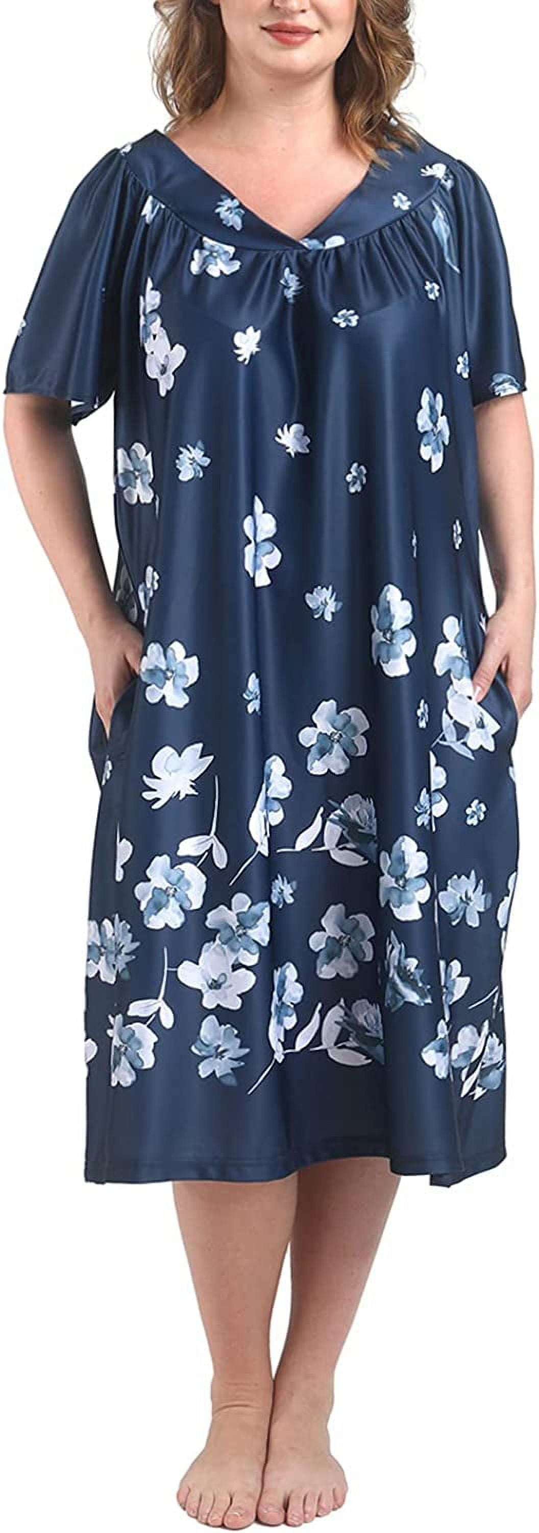 Senior Women's Float Dress - Moo Moo Lounge House Dress | One Size Fits Most