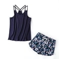 thumbnail image 1 of FEREMO Plus Size Sleep Shirt Womens Sleepwear Summer Suit for Women, 1 of 4