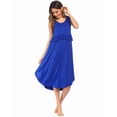 thumbnail image 1 of FEREMO Plus Size Sleeveless Short Sleep Gown Womens Sleepwear for Women, 1 of 4