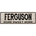 thumbnail image 1 of FERGUSON Rustic Home Sweet Home Sign Gift 8x24 Metal Decor 108240084173, 1 of 1