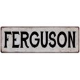 thumbnail image 1 of FERGUSON Vintage Look Gift Rustic Chic Metal Sign 6x18 206180036848, 1 of 1