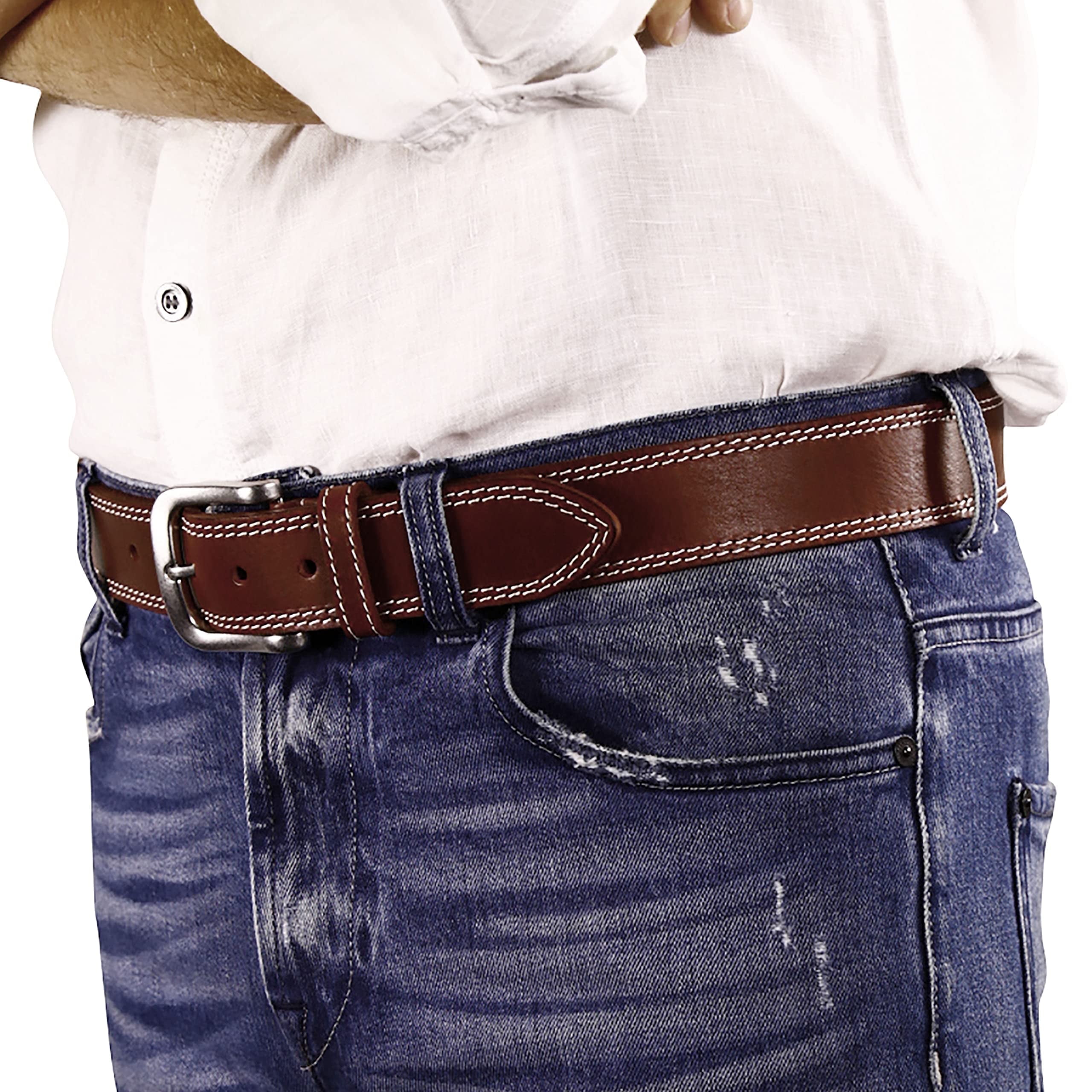 KM Legend Belt Leather-Classic & Fashion for Work Business